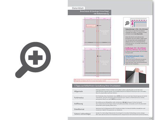 Product Bild brosch__re_mit_pur-klebebindung__endformat_din_lang_(105_x_210_mm)__160-seitig